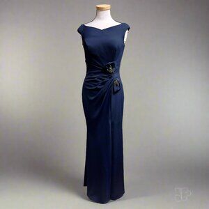 Gia Franco navy dress, size 6